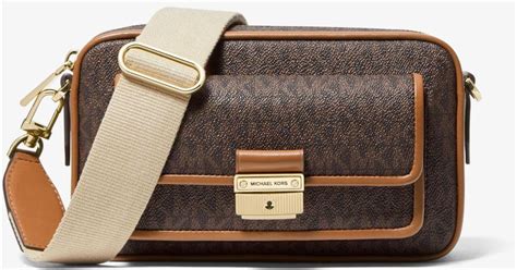 michael kors bradshaw camera bag|Michael Kors camera bag.